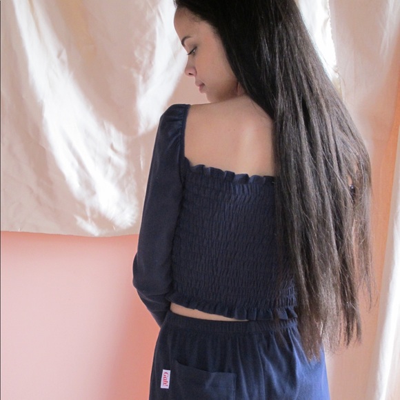 Navy Sophie top by Lisa Says Gah - Picture 4 of 4